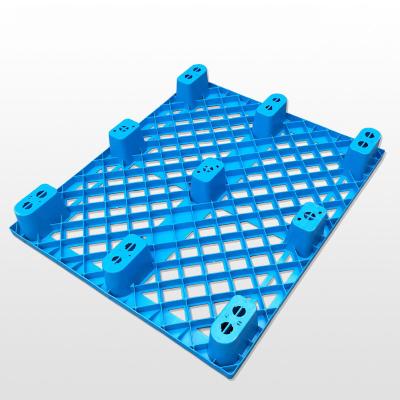 China Plastic Pallet Pallet 1100x800 Caldeira De Plastic Raw Pallet 4 Way Industrial Heavy Duty Euro Entry Warehouse for sale