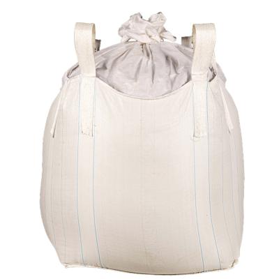 China ANTISTATIC Strong Jumbo Bags With Cover PP Mesh Woven China Manufacturing Plastic Jumbo Bag for sale