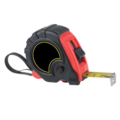 China 3M 5M 8M 10m ABS+Rubber Retractable Smooth Coat Blade Ratractable Good Quality Measuring Tape for sale