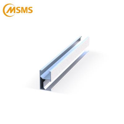 China Aluminum alloy rail solar mounting aluminum rail for solar energy system for sale