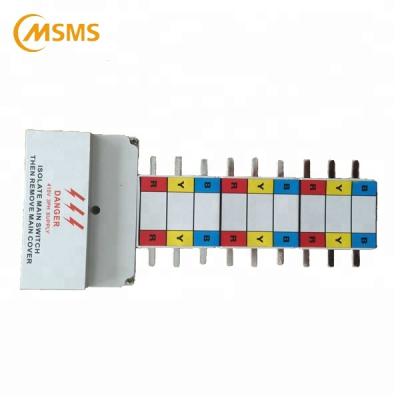 China MCB Busbar Distribution Board SP3-150A/150A/220A SP3 Busbar for sale