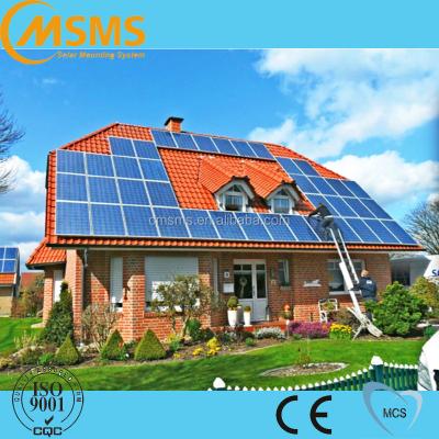 China Industrial 5KW Off Grid PV Rooftop Mounted Solar Powered Home System Price for sale