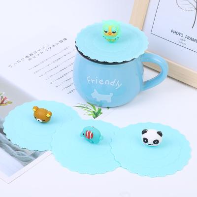 China Kid Safe Silicone Keep Hot Coffee Mug Cover/Silicone Cup Cover/Silicone Glass Lids and Food Covers for sale