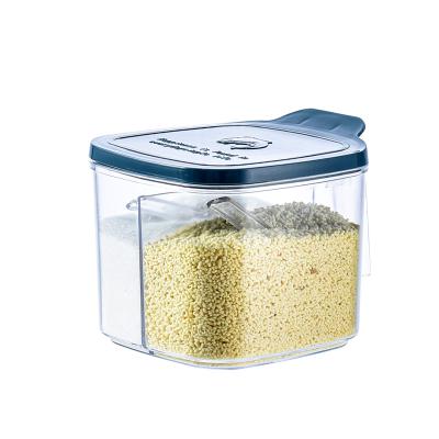 China Viable Kitchen Seasoning Seasoning Box With Lid 2 Compartments A Creative Household Seasoning Storage Box for sale