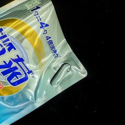 China Moisture Proof Laminated Printed Washing Powder Packaging Bags Laundry Detergent Powder Plastic Bags for sale