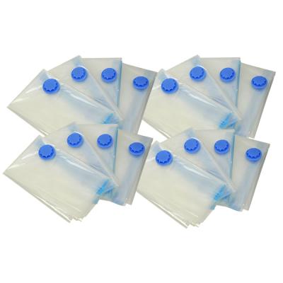 China HeShun Viable Custom Oversized Transparent Vacuum Bag Cube Vacuum Storage Bag for sale