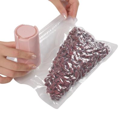 China HeShun Disposable Custom Vacuum Bags Packaging Bag Plastic Food Vacuum Food Saver Vacuum Sealer Bags for sale