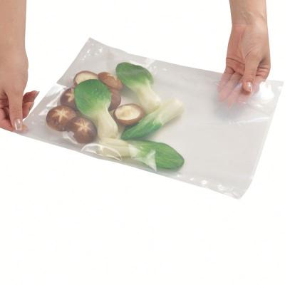 China HeShun Disposable Custom Printed Vacuum Bags Food Pouch 1kg Transparent Rice Packaging Food Bags Vacuum for sale