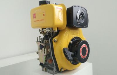 Chine moteur diesel de cylindre de 11.2HP 3600rpm un avec le système de mise en marche manuelle à vendre