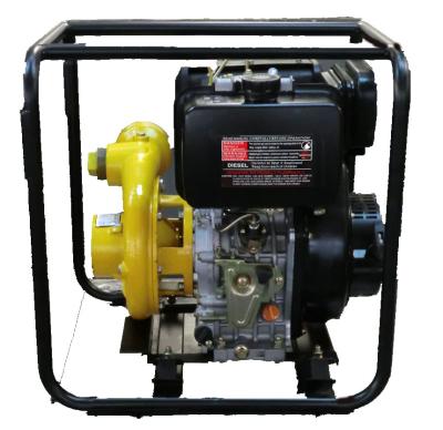 China Cast Iron High Pressure Water Pump With Four Stroke Diesel Engine Driven for sale