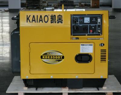 China 3KW kleine Stille Generator, Reserve Diesel Draagbare Generator Te koop