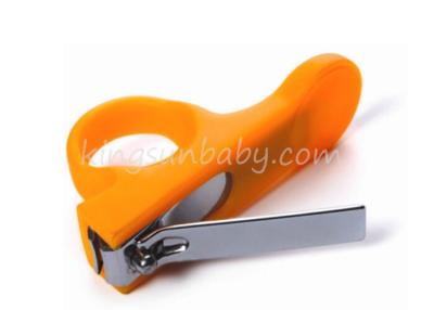 China Convenient Baby Care Products Infant Nail Clipper Protective With Sheath Cover Handle for sale