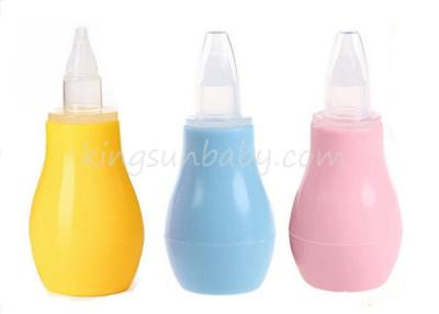 China Soft Easy Use Infant Nose Cleaner Safety Silicone Nasal Aspirator For Babies for sale