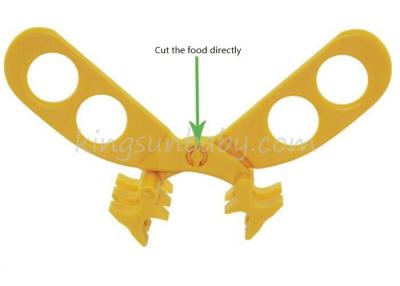 중국 각종 디자인 유아식 가위, 유아식 치한 나선 야채 저미는 기계 판매용