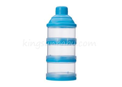 China Latest Style Custom Milk Powder Container 3 Compartments Blue EN1400 Opproved for sale