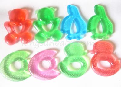 China Water Filled Teether Animal Shaped Natural BPA Free Soft With -50 - 450°C Heat Resistance for sale