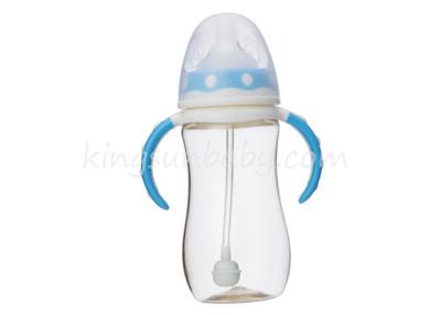 China Wide Neck Feeding Bottles 3 ~ 6 Month , Customized Logo Breast Milk Feeding Bottles for sale