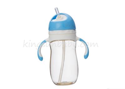 China Rotational Toddler Drinking Cups 300ml , Penguin Shape Sippy Cups For Babies for sale