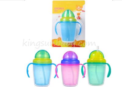 China Leak Proof Baby Training Cup 8 Oz Wide Neck Bpa Free Baby Bottles No Smell for sale