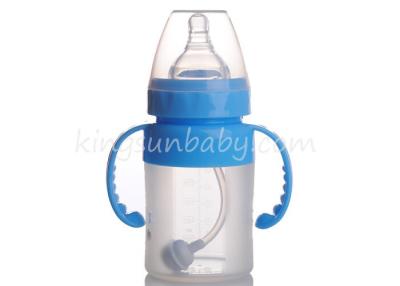 China Straight Shape BPA Free Sippy Cups For Babies Green With Soft LSR Nipple for sale