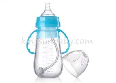 China Durable Silicone Baby Bottle For Newborn BPA Free Nipple 8 Oz Customized Color for sale