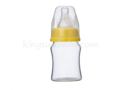 China Standard Neck Glass Baby Bottles High Temperature - Resistance Arc Shape for sale