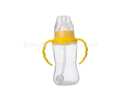 China Normal Neck PP Infant Feeding Nursing Bottle Heat-resistant With Handle for sale