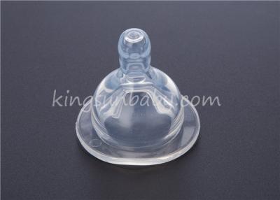 China Liquid Silicone Injection Baby Bottle Nipple Especially For Developing Newborns for sale