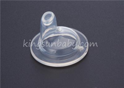 China Infant Bottle Nipples For Juice , Baby Bottle Nipples Like Breast Medical Grade for sale