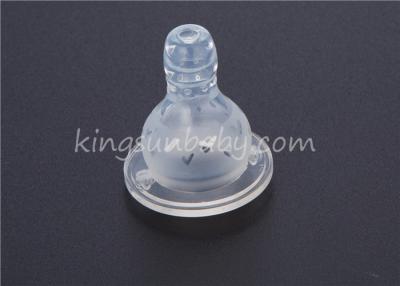 China Food Grade Silicone Baby Nipple For Normal Neck Baby Bottle BPA Free for sale