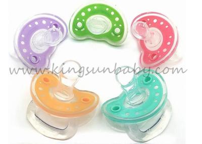 China Colorful BPA Free Silicone Baby Pacifier LSR Nipple Soothers for Infant for sale