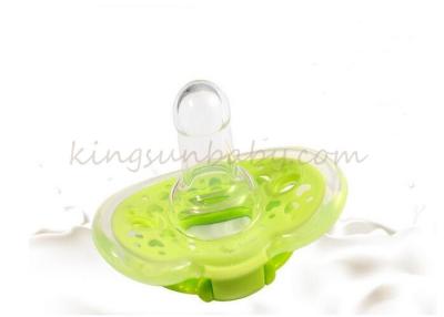 China Medical Grade Silicone Baby Pacifier , LSR Nipple Soothers for Infant BAP Free for sale