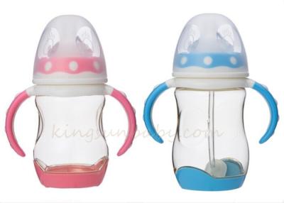 China 8 OZ Colorful PPSU Milk Feeding Cool Pacifiers For Babies With Soft Silicone Nipple And Base for sale