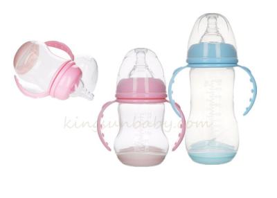 China Personalized Color Changing Wide Neck Baby Bottles For Toddler 6 Ounce / 8 Ounce for sale