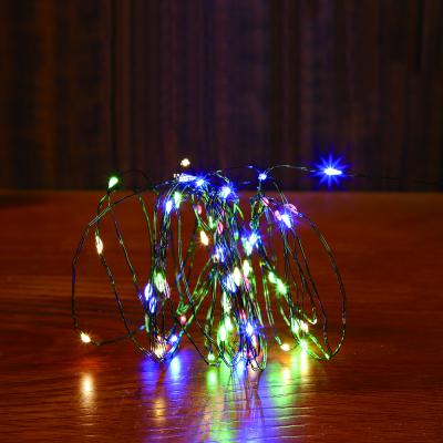 China Lamp Twinkle Copper Wire Copper Light Led Light Fairy String Lights For Outdoor Christmas Decoration for sale