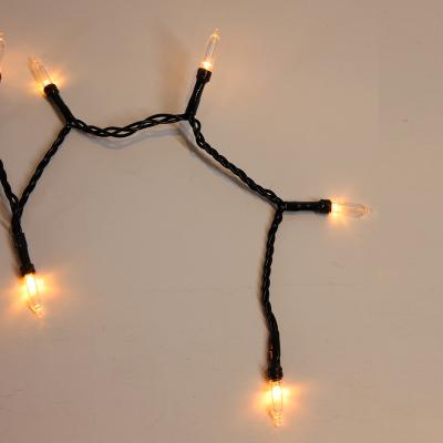 China Outdoor Decoration 31V 120LT 8 Mode Led Christmas Light String Outdoor Italian Light Bulb String Lights for sale