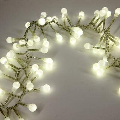 China Outdoor Decoration Led Christmas Light Outdoor Waterproof String Lamp Small White String Lamp Decorative Cold Lamp for sale