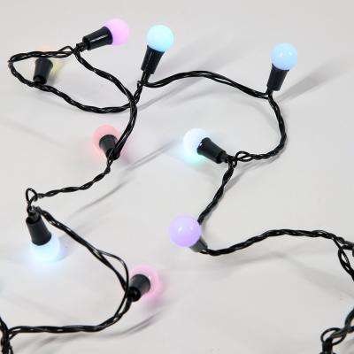 China Outdoor Modern Waterproof Holiday Lighting Fairy String Christmas Outdoor Solar Micro Led String Light for sale