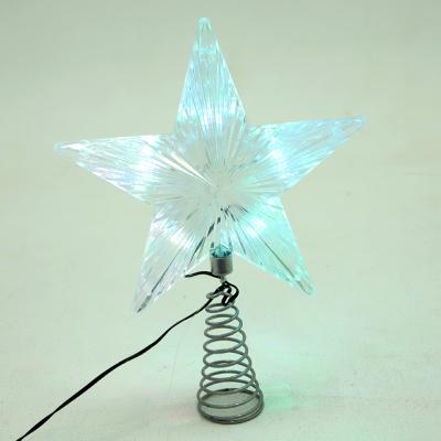 China Yes BO Led RGB Star Light Christmas Tree Topper Star Christmas Tree for sale