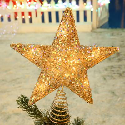 China Indoor Decoration Christmas Tree Led Christmas Tree Lights Decoration Led Christmas Tree Topper Star for sale