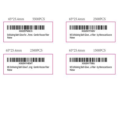 China Normal Cheap Customized Barcode Barcode Stickers in Sheets Self Adhesive Printed Paper Barcode Label Sticker for sale