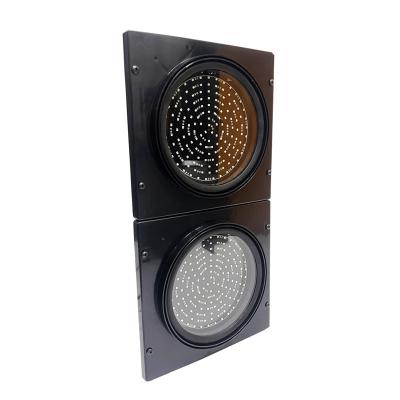 China Waterproof Super Bright PC Housing Red Green 200mm Led Traffic Lights Light For Boom Barrier for sale