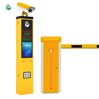 China Outdoor Automatic License Plate Recognition With Parking Barrier Gate LPR System System Capture Rate Over 99.9% for sale