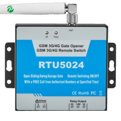 China Modern 4G Gsm Gate Opener RTU5024 Smart Gsm Access Control Gsm Relay Switch For Remote Open for sale