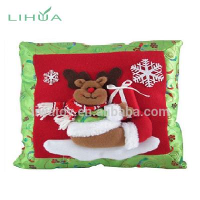 China Custom Christmas Comfort Baby Plush Reindeer Cushion Anti-Decubitus for sale