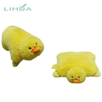 China Soft ; Eco-friendly material; Not afraid of extrusion; Comfy Plush Stuffed Chicken Convenient Cleaning Kids Toy Pillow Wholesale for sale