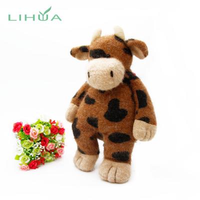 China Soft ; Eco-friendly material; Not afraid of extrusion; Plush Moo Cow Toys Educational From China Convenient Cleaning Soft Manufacture for sale