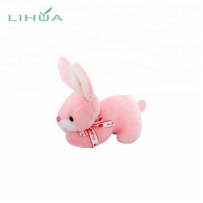 China Custom Soft and Fluffy Plush Toy Long Ear Plush Stuffed Cute Rabbit for sale