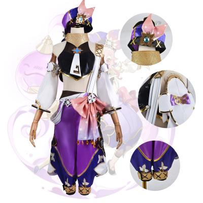 China Cosplay Comic Costume Game Genshin Impact Doli Cosplay Costume Girl Dress Wig Shoes Hat Anime Props Dress Up Wig Shoes Hat Anime Props for sale