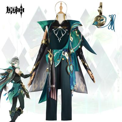 China High Quality Adult Alhaitham Halloween Cosplay Costume Genshin Impact Game Costume HU Tao Full Halloween Costume With Accessories for sale